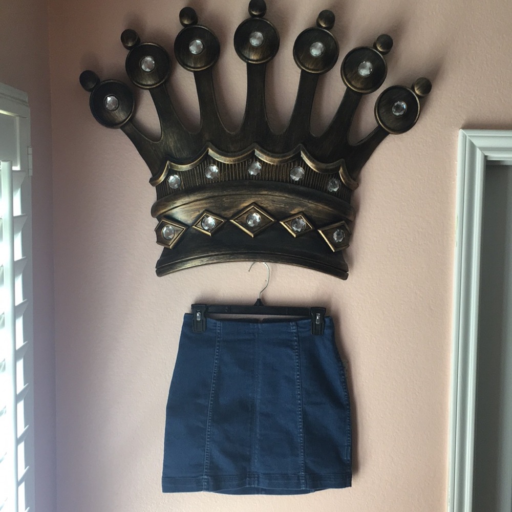 Free People Denim Skirt